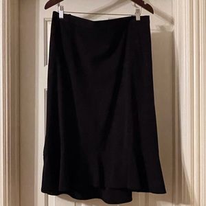 Maggie Barnes black plus size skirt